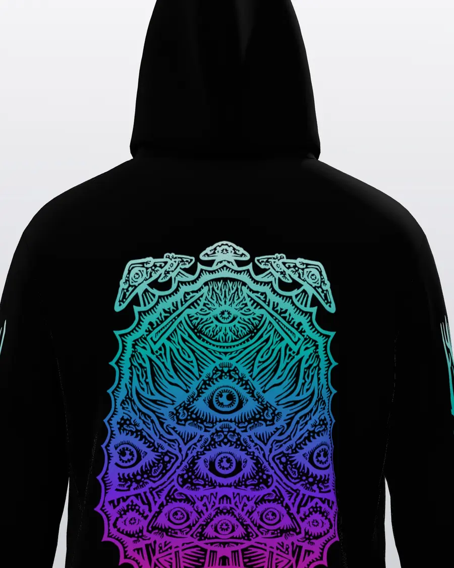 Spectrum Hoodie, back close