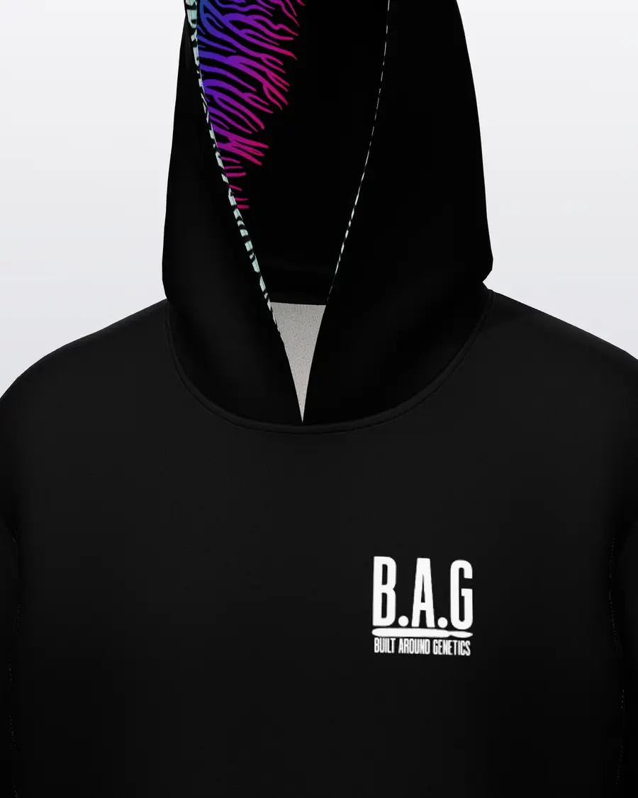 Spectrum Hoodie, chest close