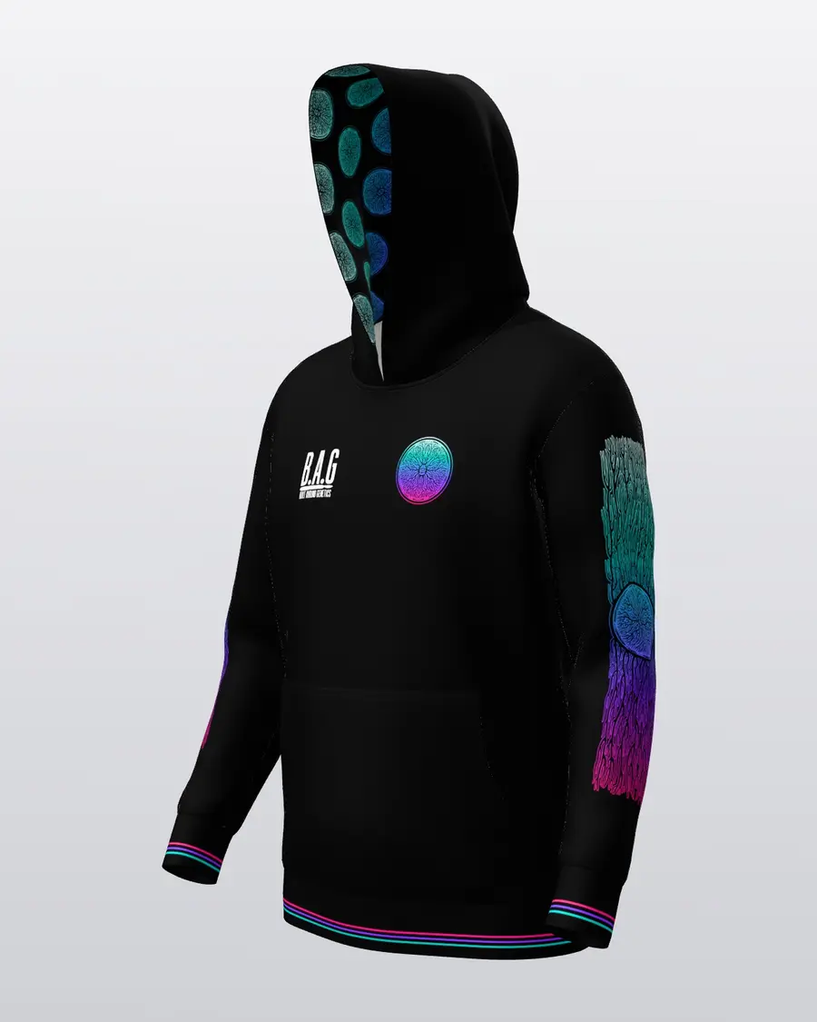Pure Culture Hoodie, three quarter right