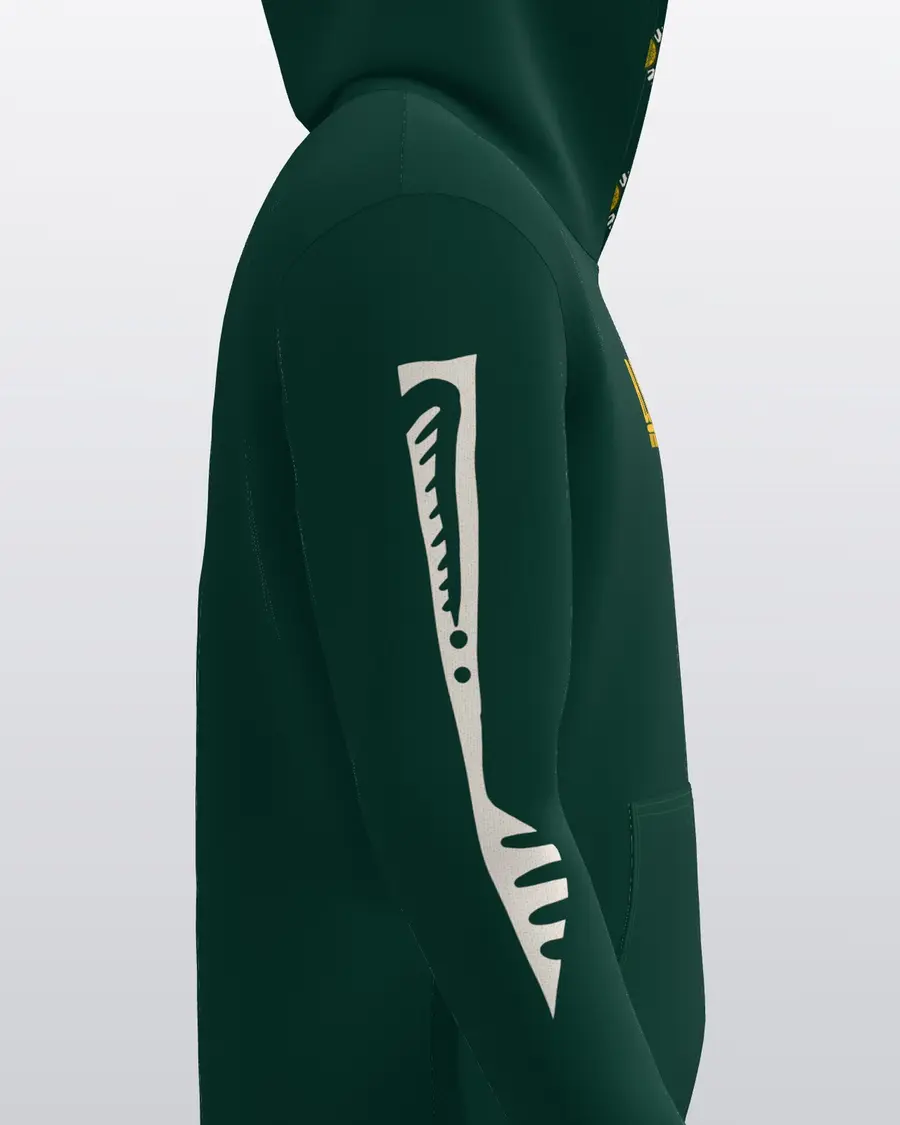Crossed Blades Hoodie, sleeve