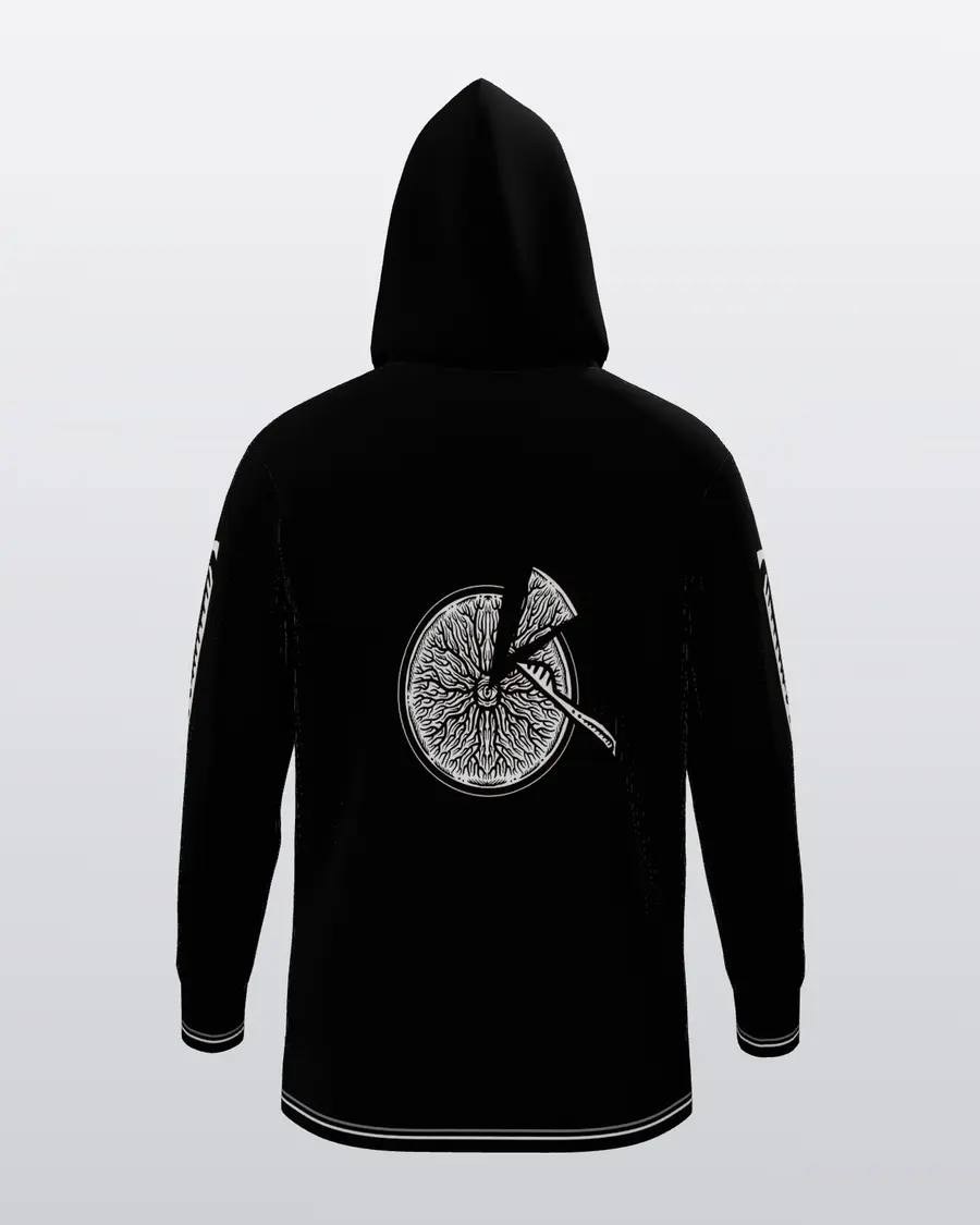 The Transfer Zip Hoodie, back