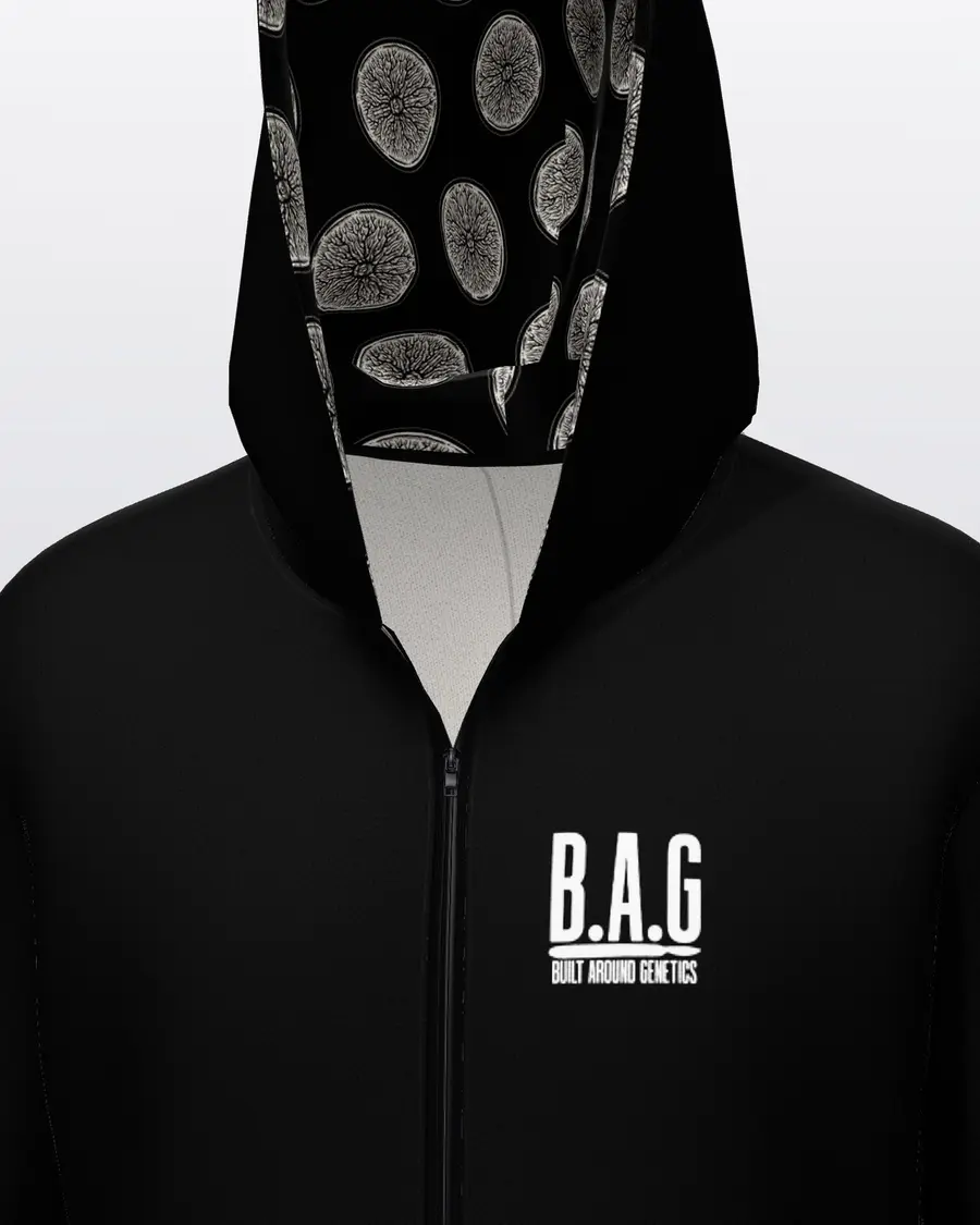 The Transfer Zip Hoodie, chest close