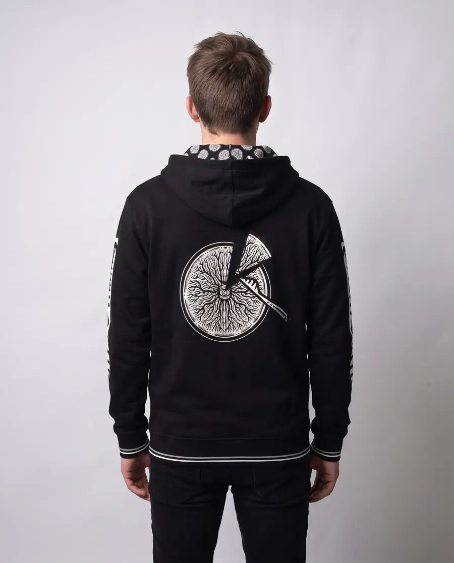 The Transfer Zip Hoodie, back