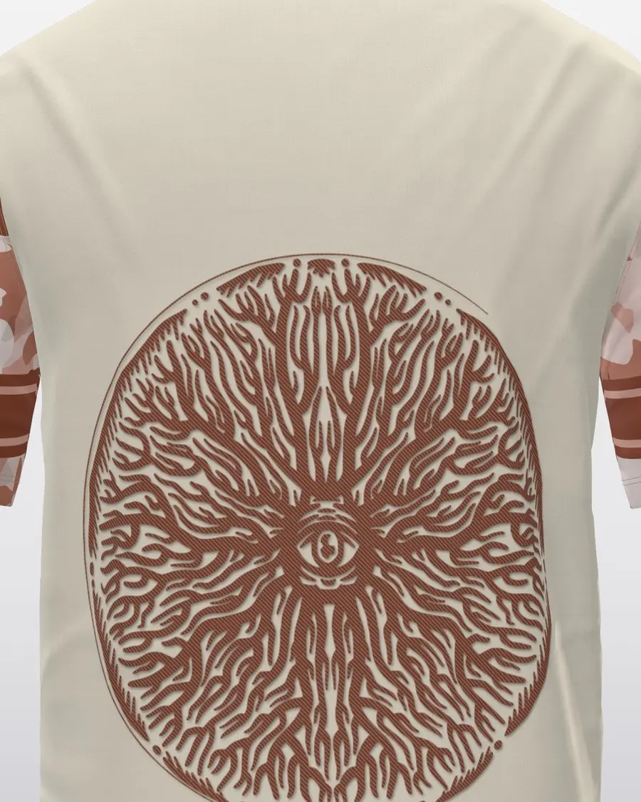 Rose Jersey Tee, back close