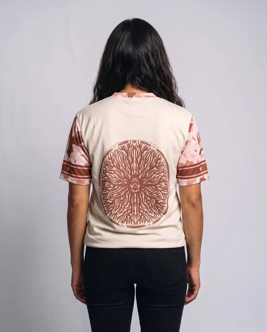 Rose Jersey Tee, back