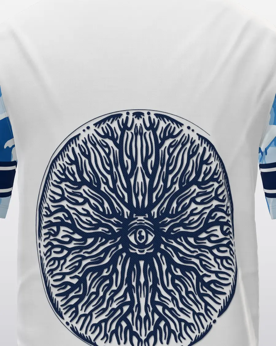 Sky Jersey Tee, back close