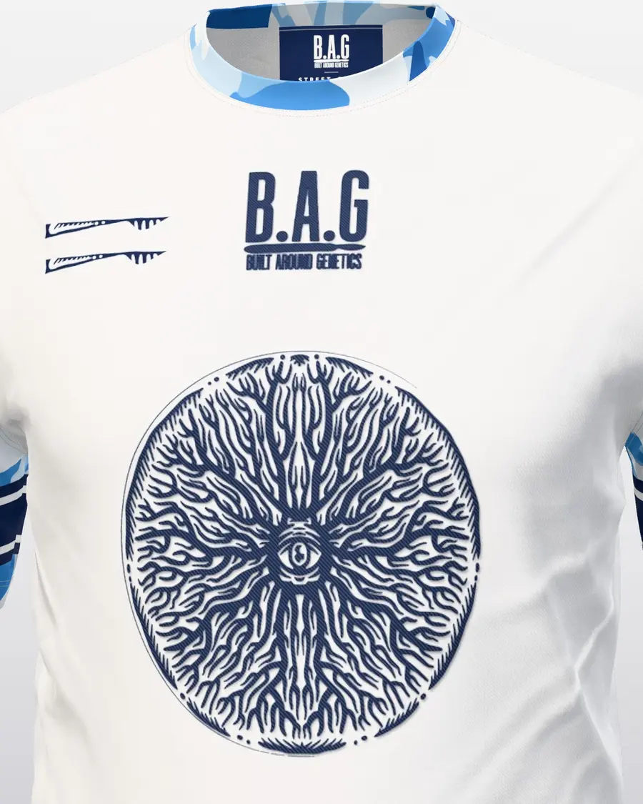 Sky Jersey Tee, chest close
