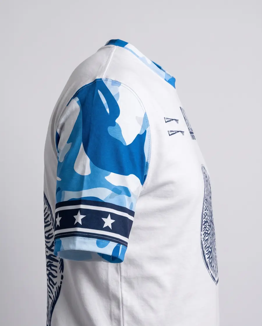 Sky Jersey Tee, sleeve