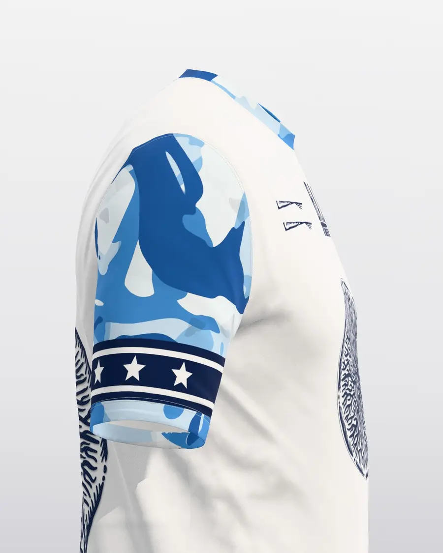 Sky Jersey Tee, sleeve