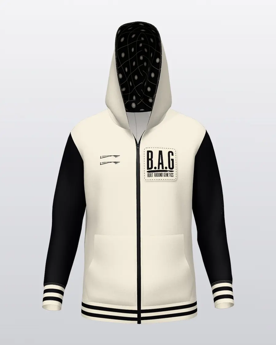 Scalpel Letterman Zip Hoodie