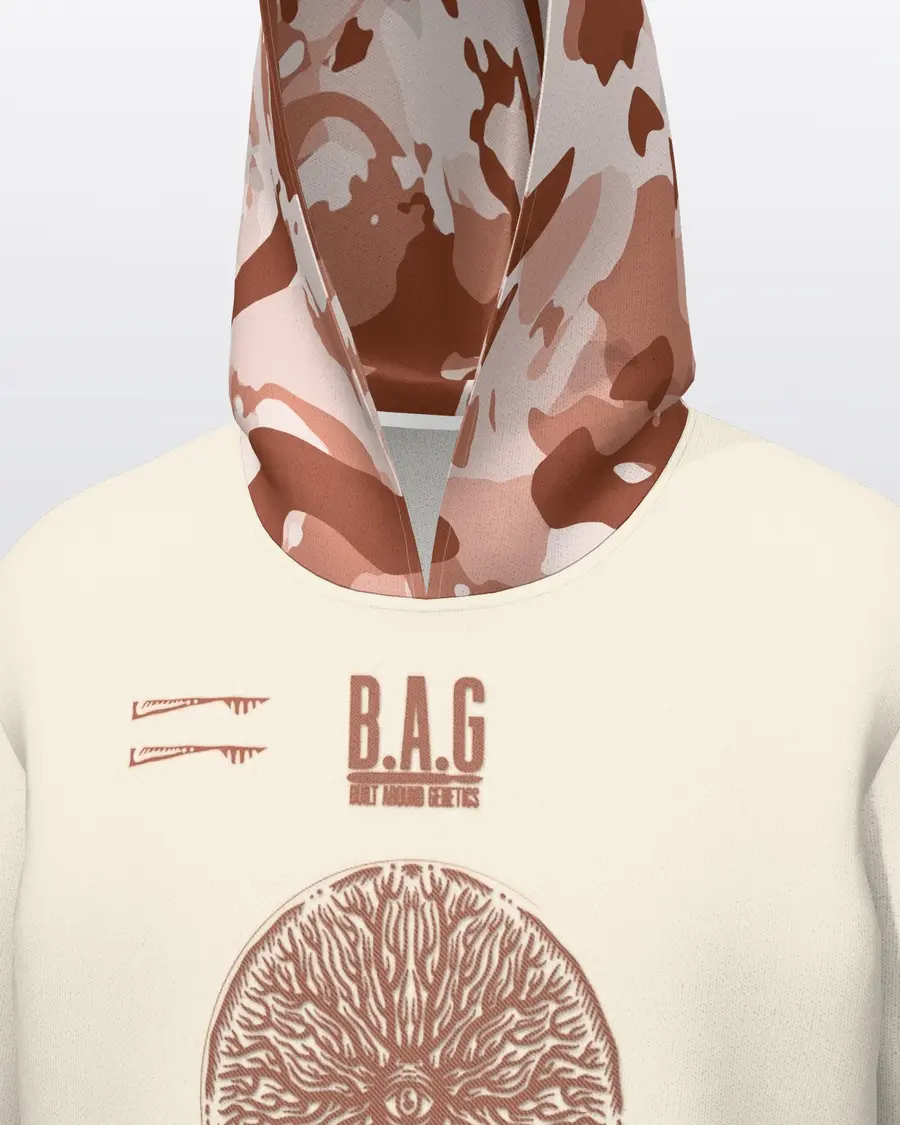 Rose Jersey Hoodie, chest close