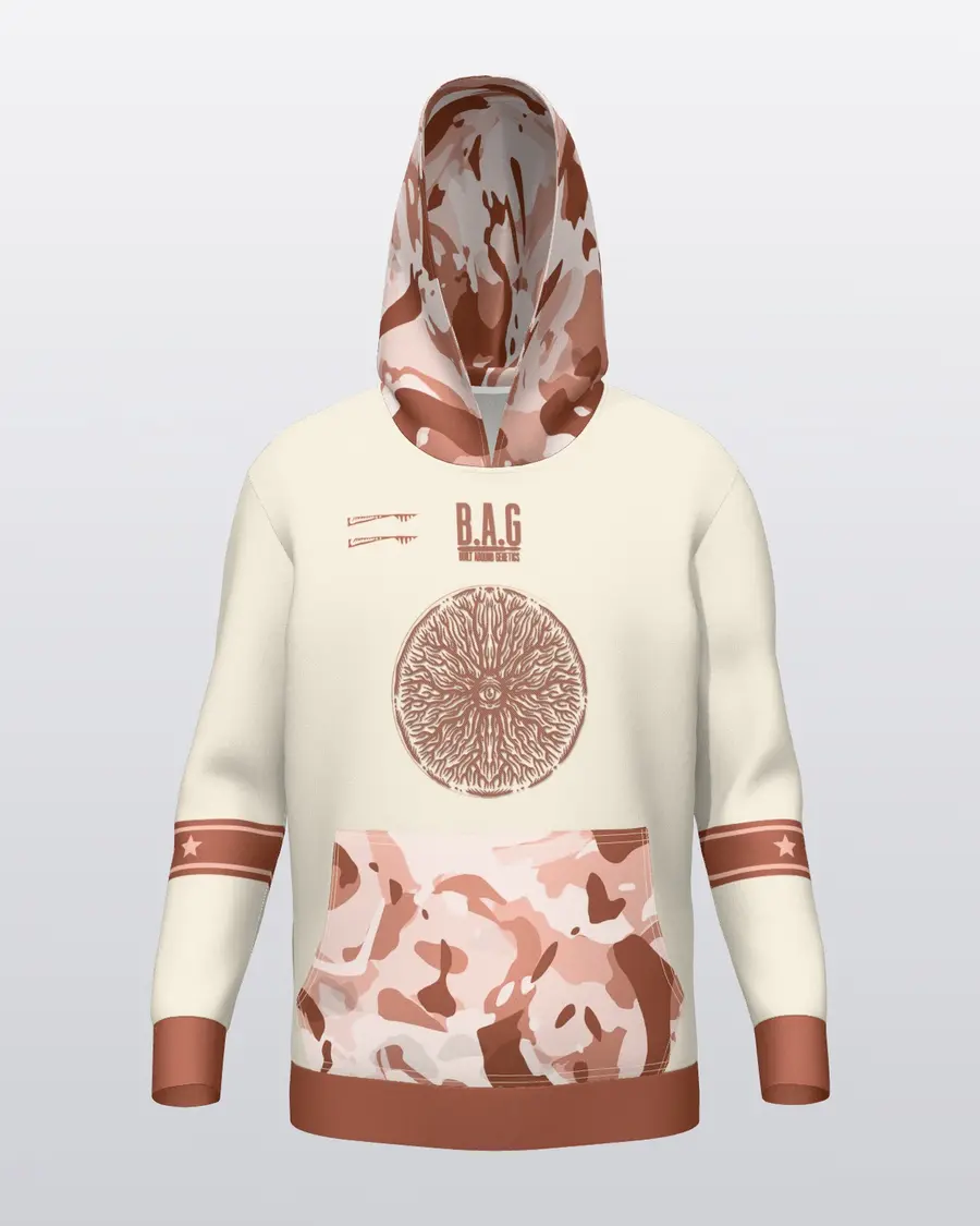 Rose Jersey Hoodie