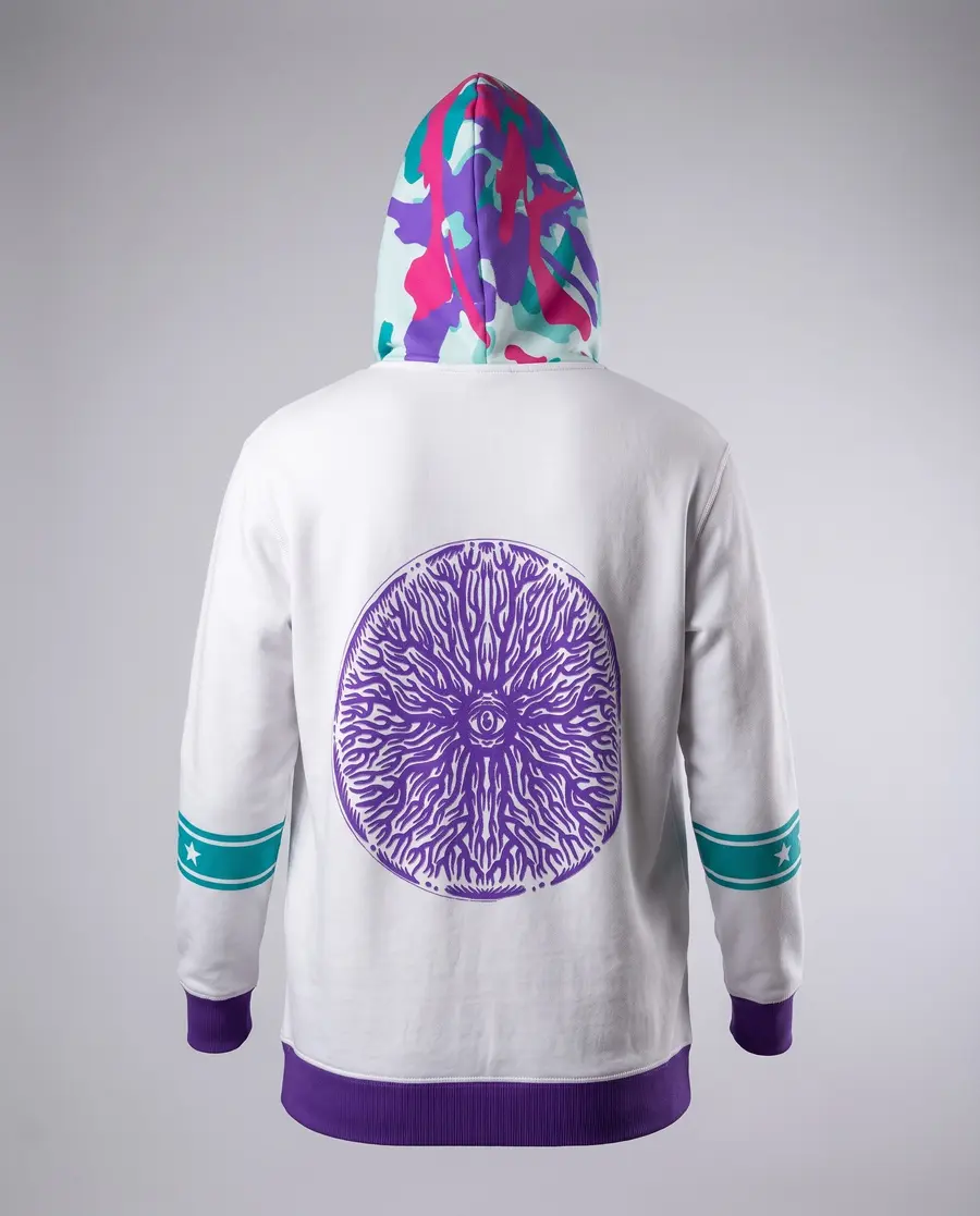 Spectrum Jersey Hoodie, back