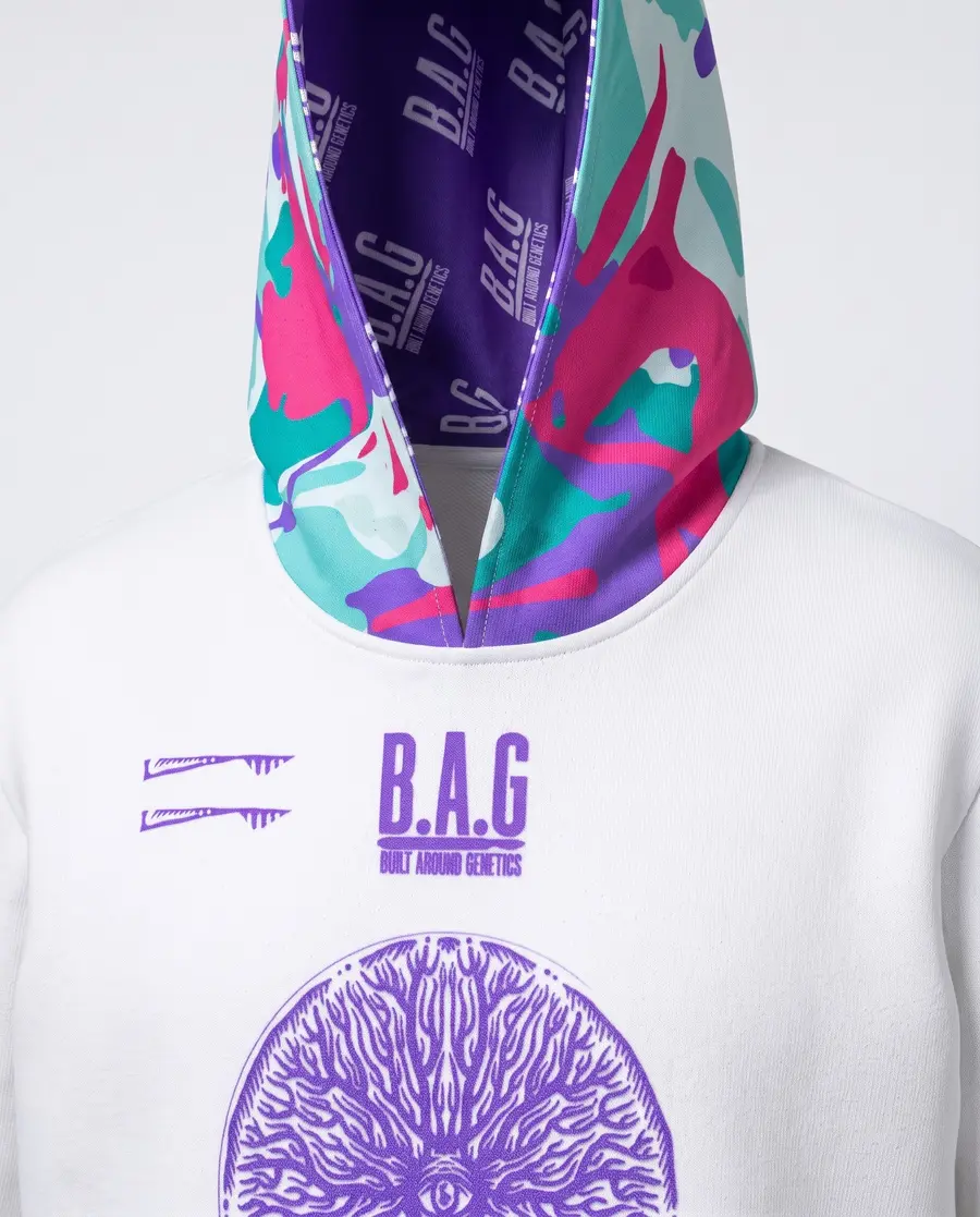 Spectrum Jersey Hoodie, chest close