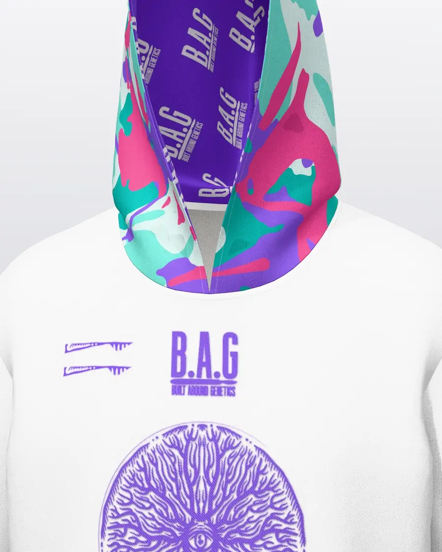 Spectrum Jersey Hoodie, chest close