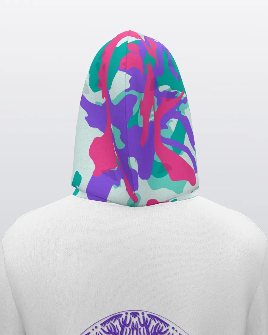Spectrum Jersey Hoodie, hood back