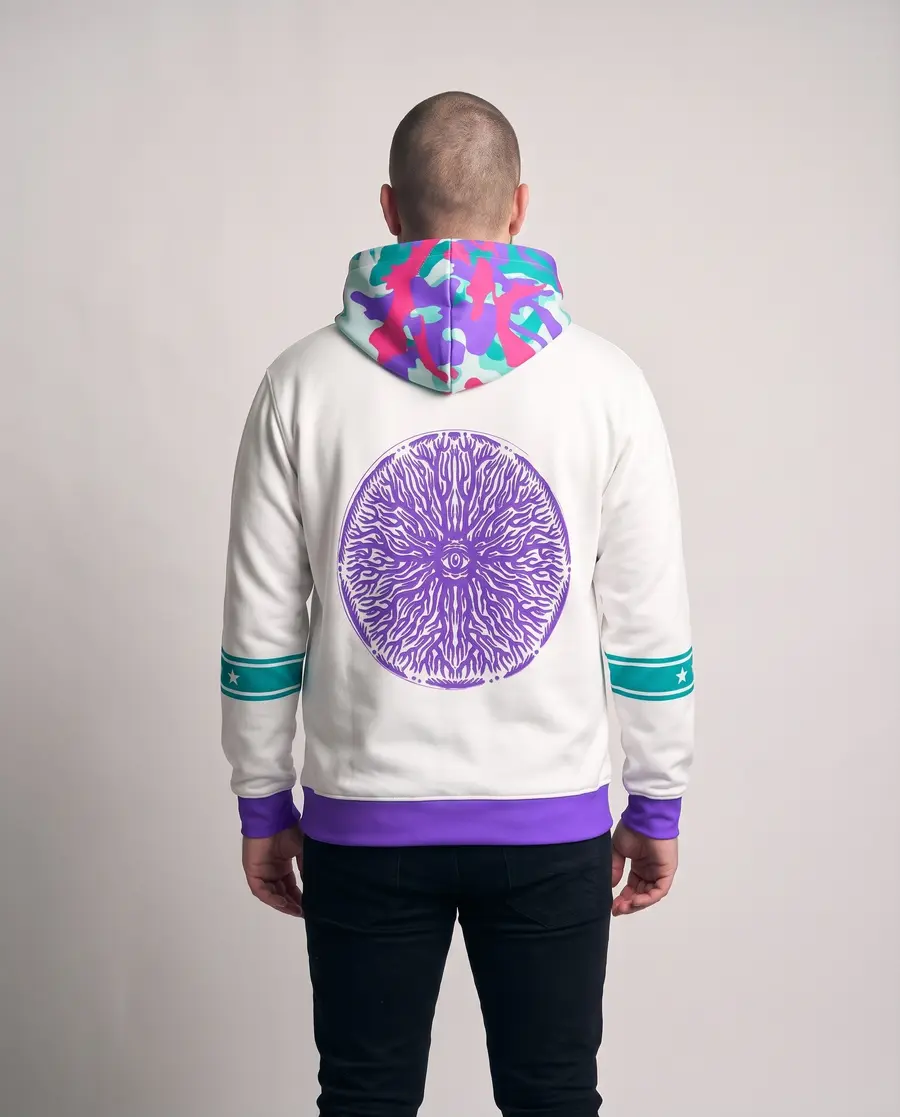 Spectrum Jersey Hoodie, back