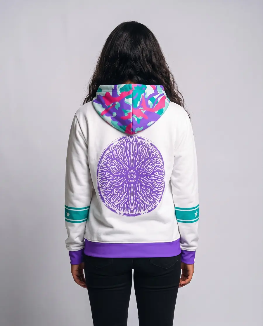 Spectrum Jersey Hoodie, back