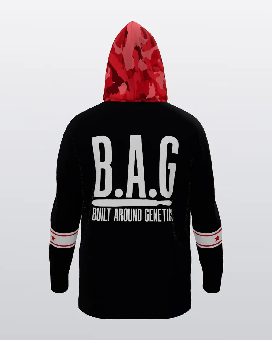 Genetics Jersey Hoodie, back
