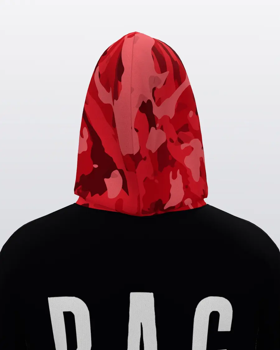 Genetics Jersey Hoodie, hood back