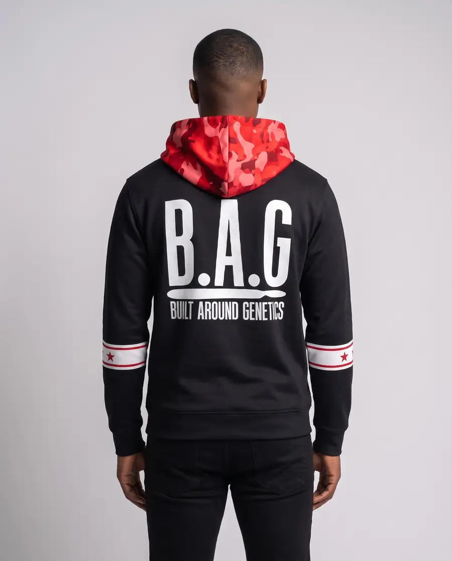 Genetics Jersey Hoodie, back