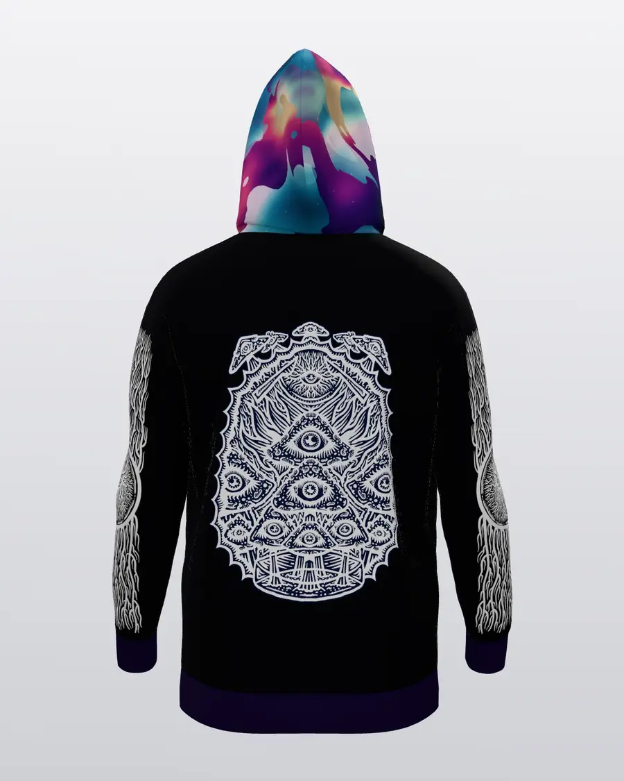 Galaxy Totem Hoodie, back
