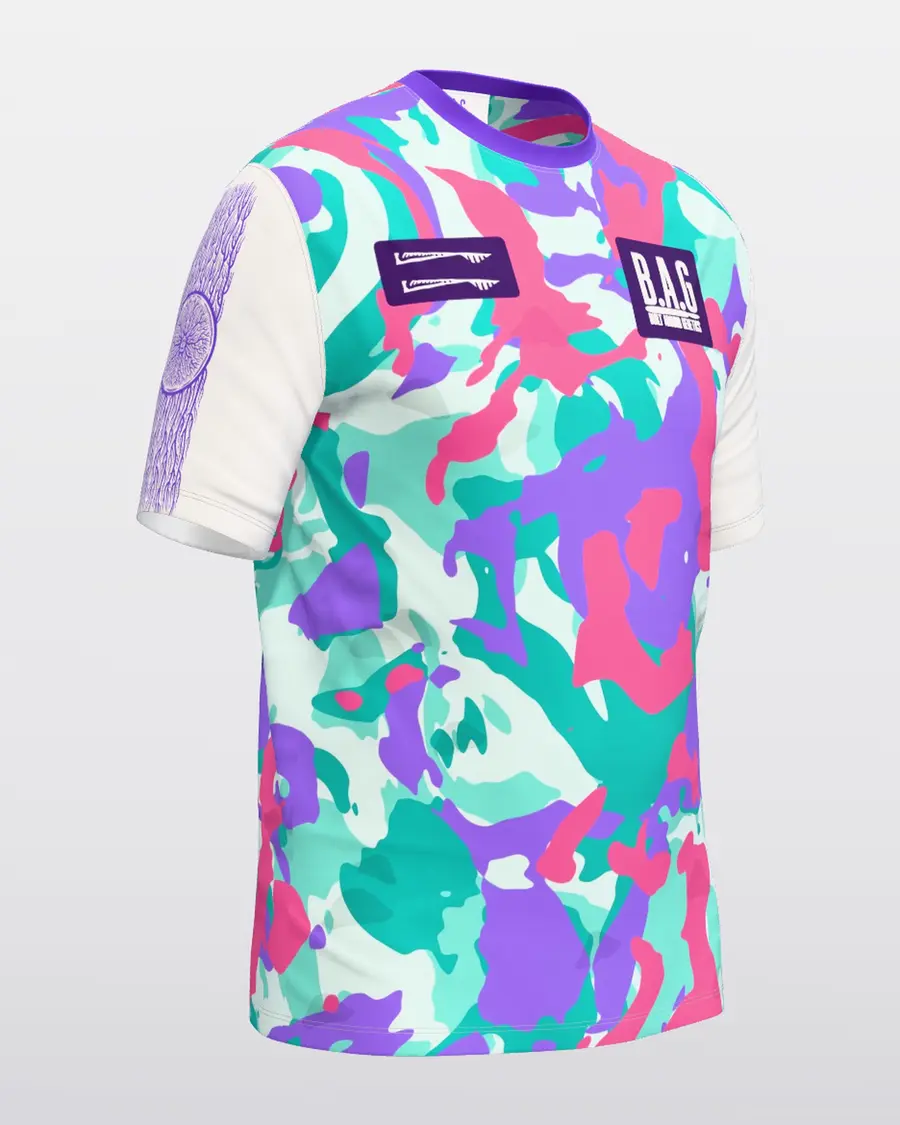 Spectrum Totem Tee, three quarter